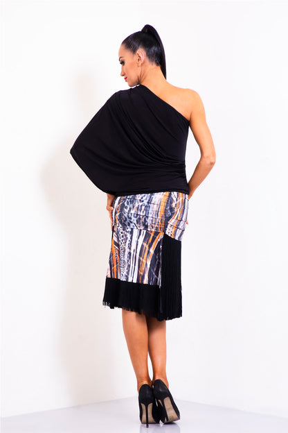 Asymmetric Sleeveless Top