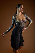 Open Chest Long Sleeve Bodysuit