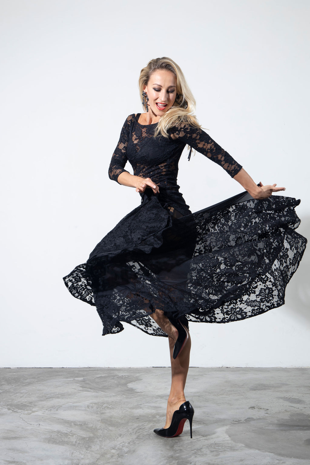 Lace Long Skirt