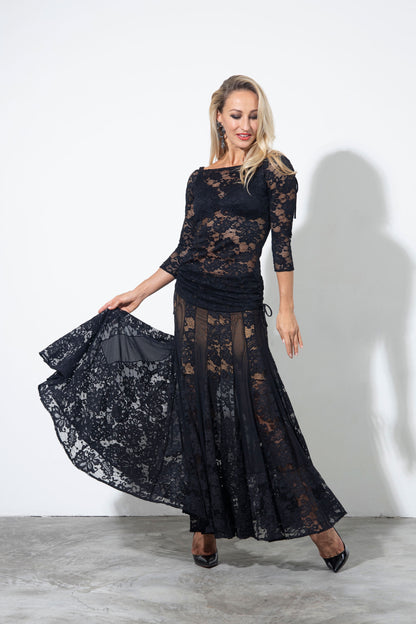 Lace Long Skirt