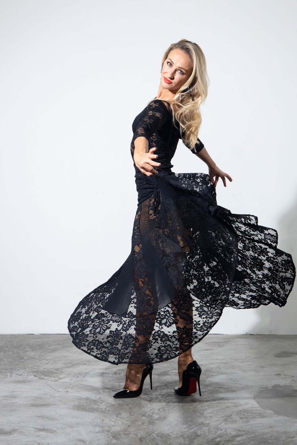 Lace Long Skirt