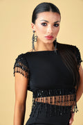 Beaded Fringe Top