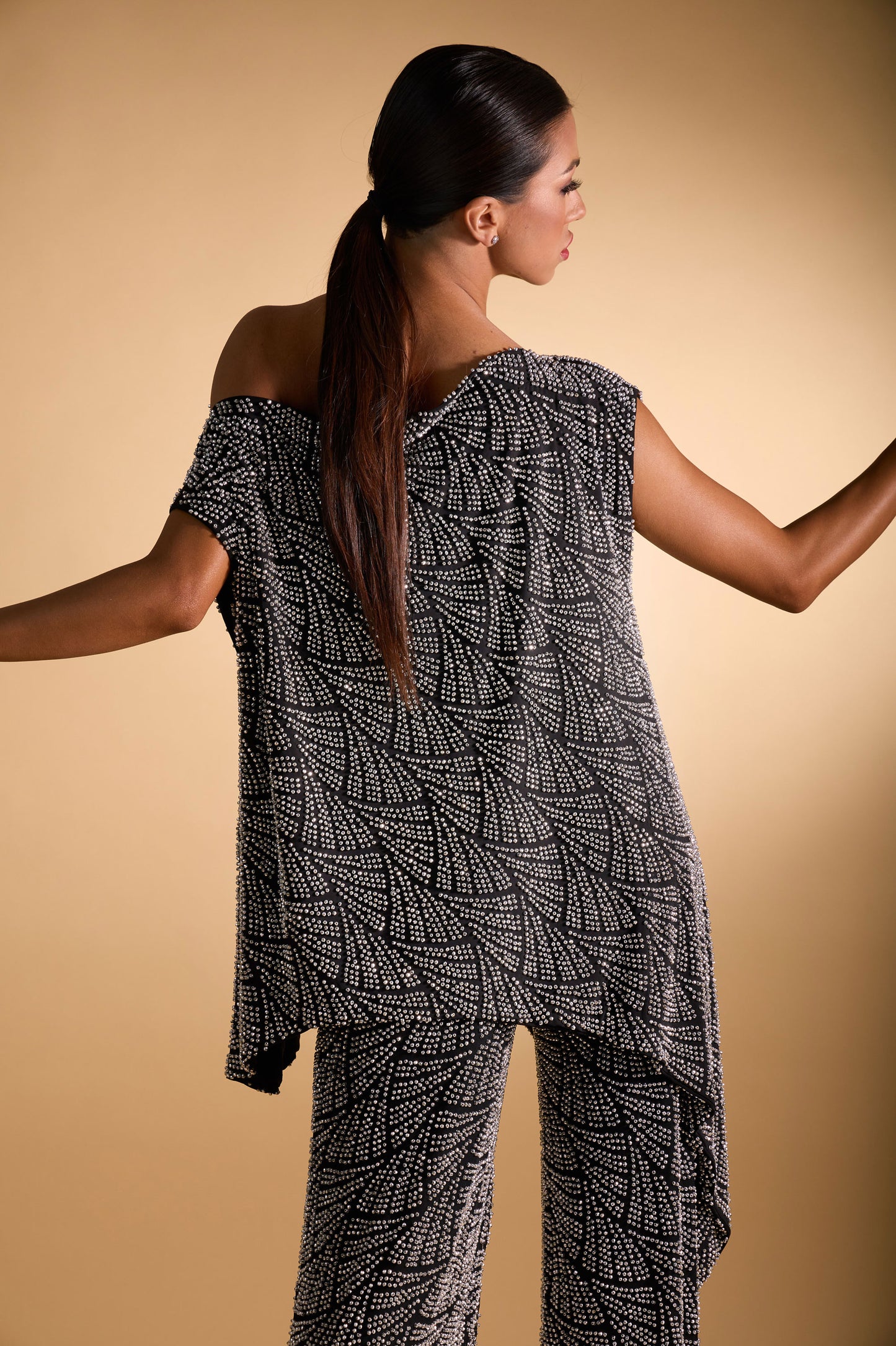 Sleeveless Hot Fixed Top