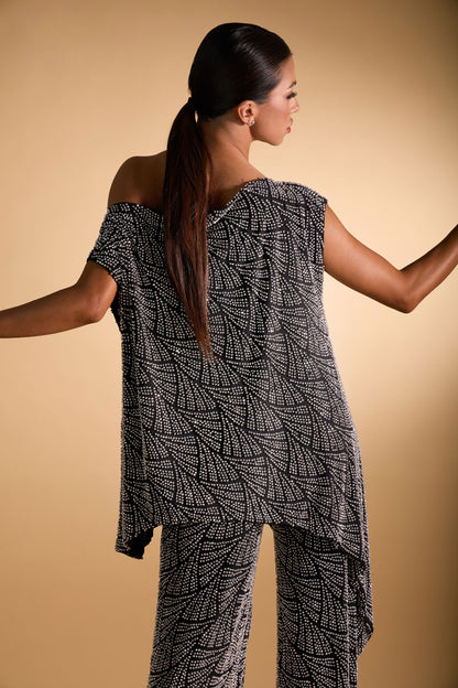 Sleeveless Hot Fixed Top