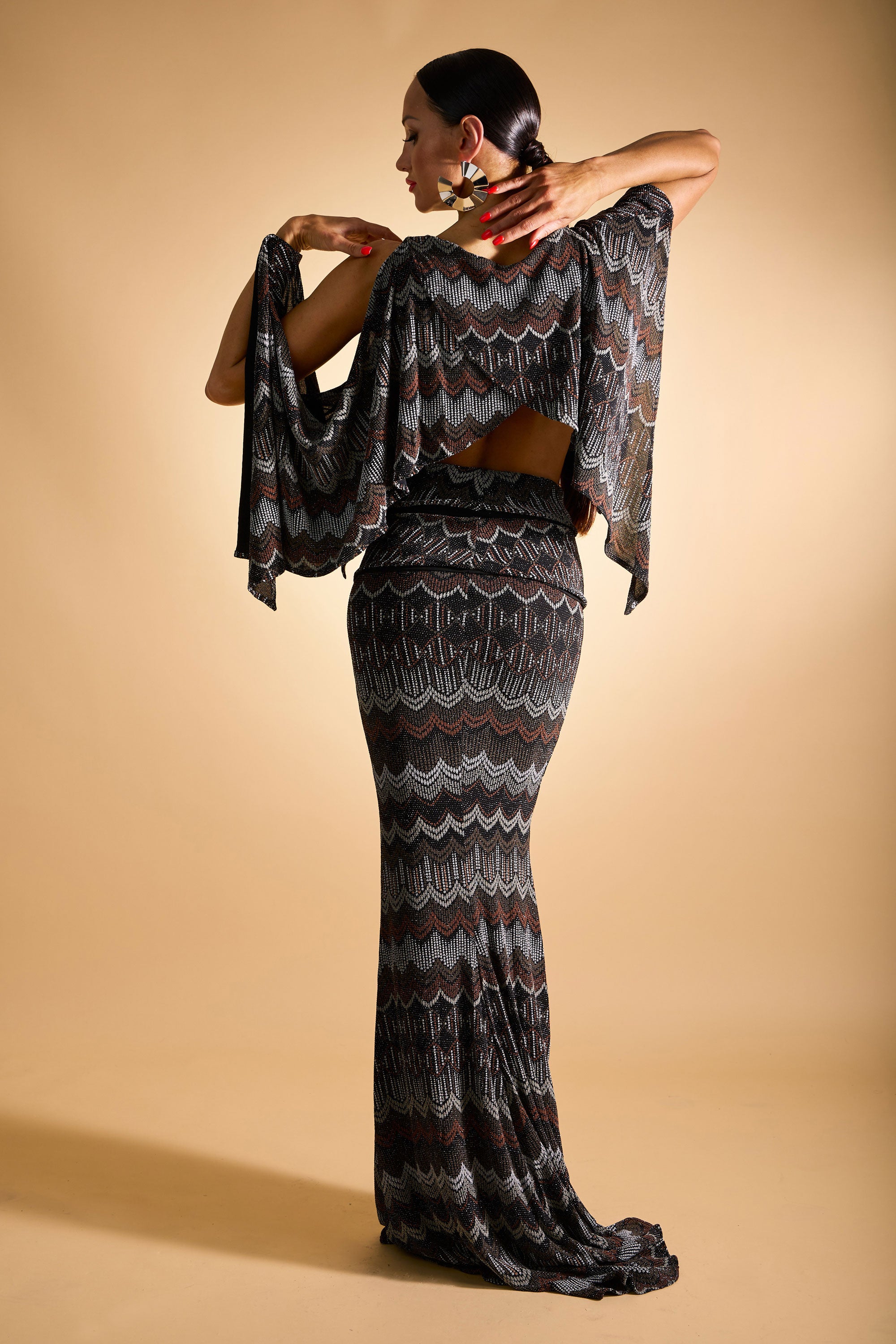 Asymmetric Boat Neck Top