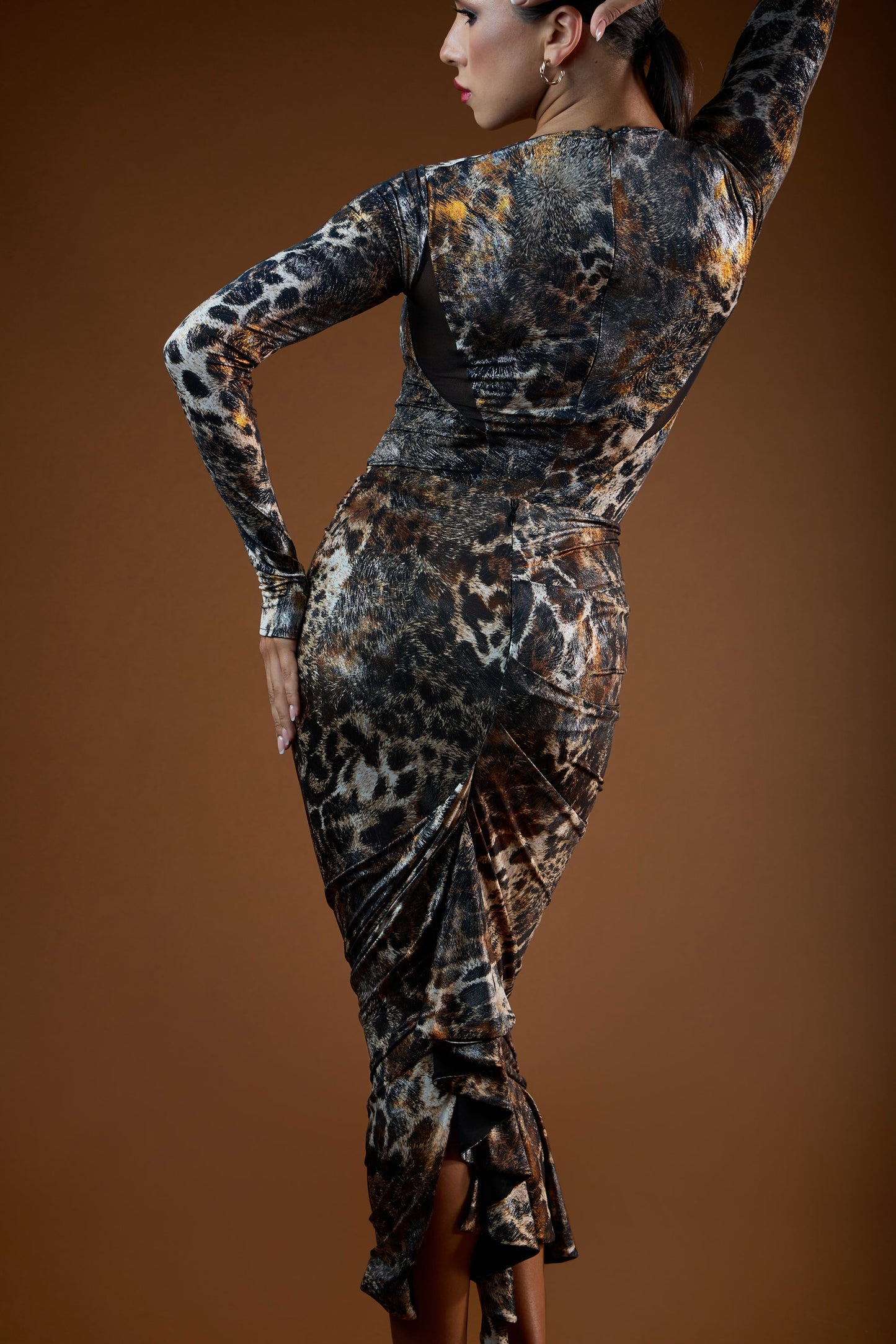 Ruffles Mermaid Short Skirt