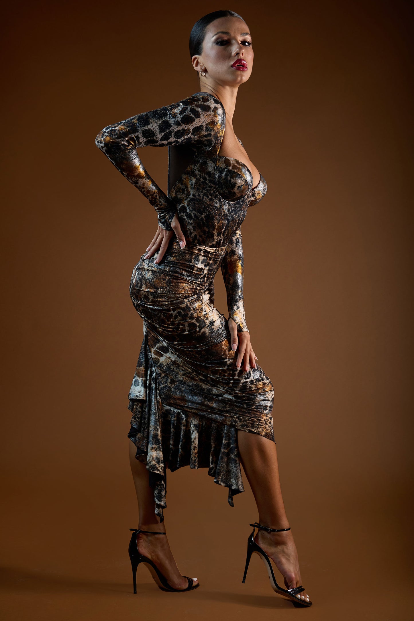 Ruffles Mermaid Short Skirt