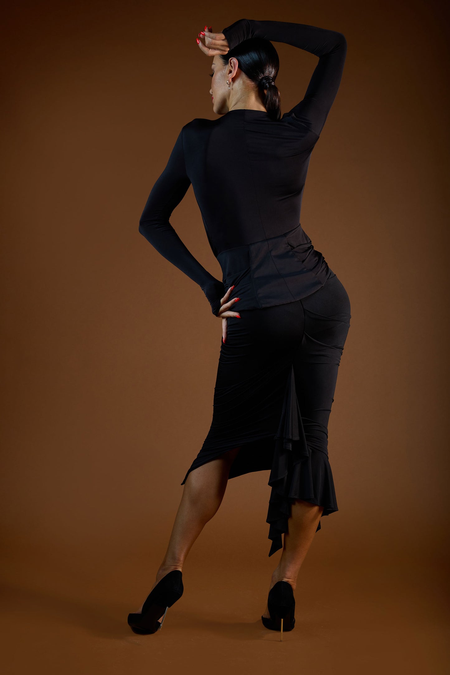 Ruffles Mermaid Short Skirt