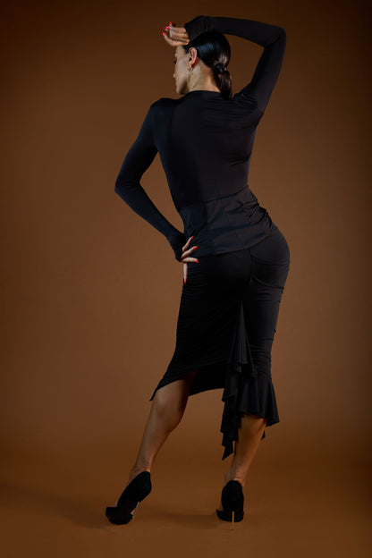 Ruffles Mermaid Short Skirt