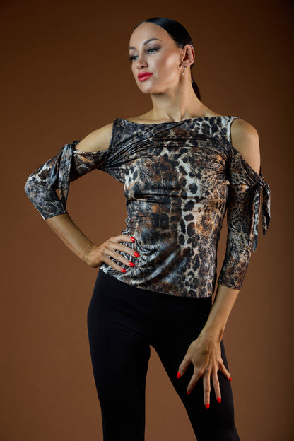 Stylish Shoulder Cut-outs Top