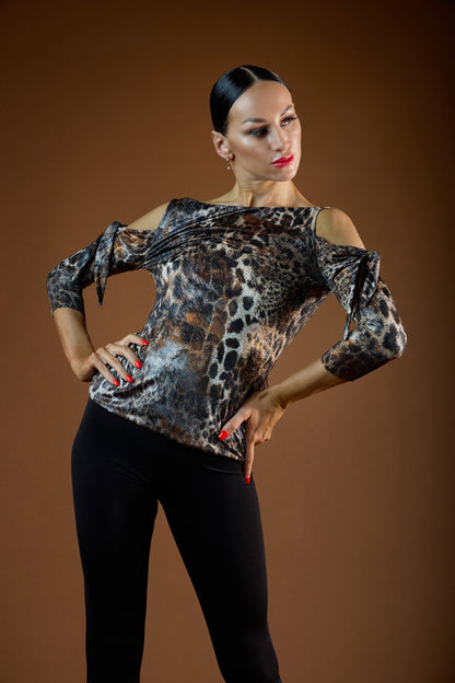 Stylish Shoulder Cut-outs Top