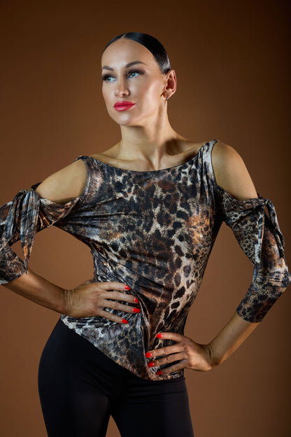 Stylish Shoulder Cut-outs Top