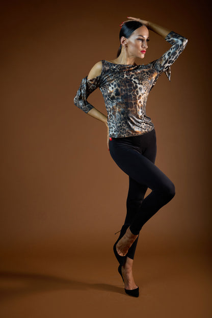 Stylish Shoulder Cut-outs Top