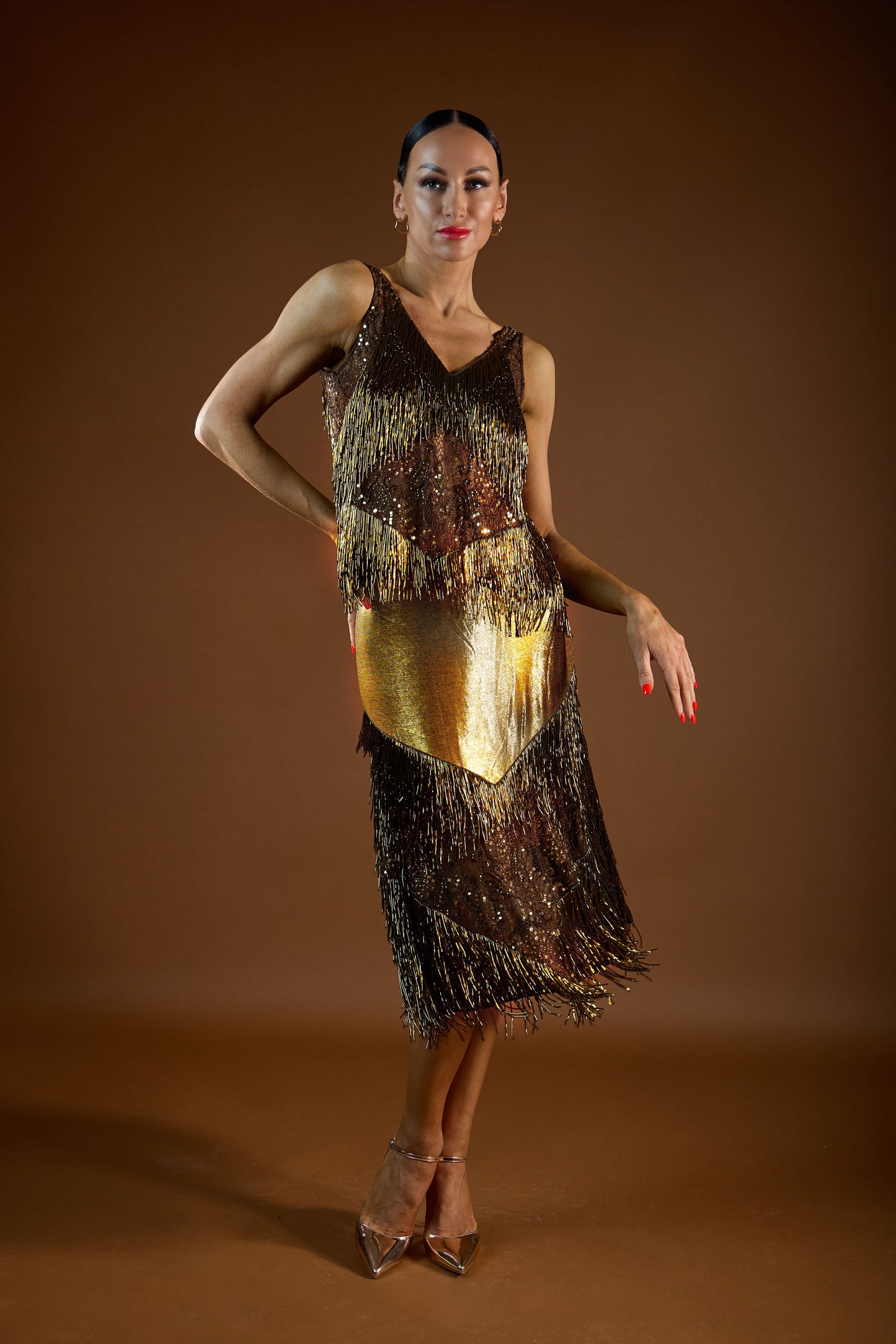 Beaded Fringe Sleeveless Top