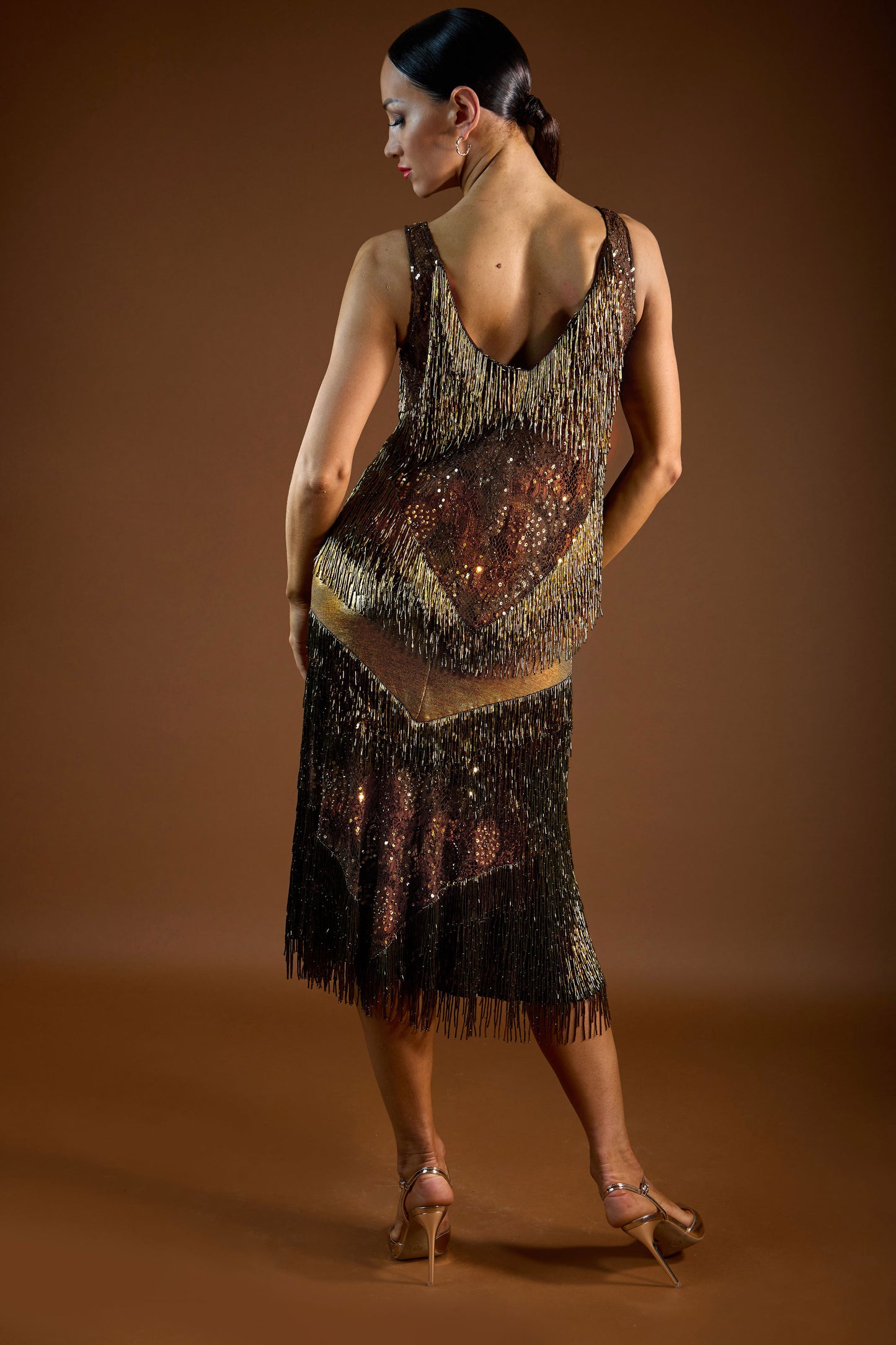 Beaded Fringe Sleeveless Top