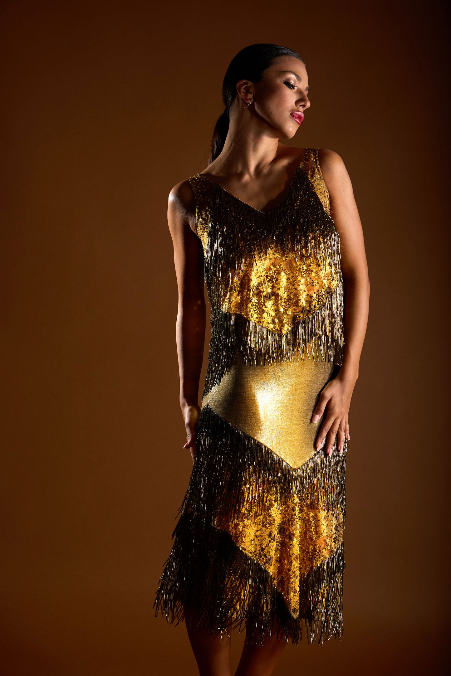 Beaded Fringe Sleeveless Top