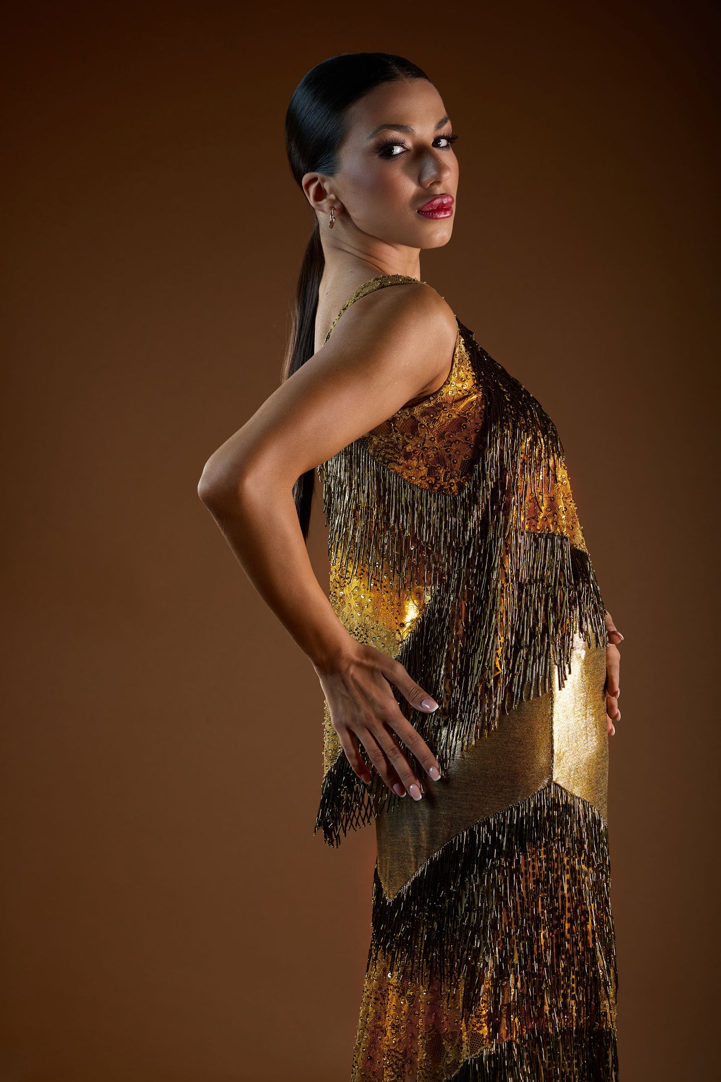 Beaded Fringe Sleeveless Top