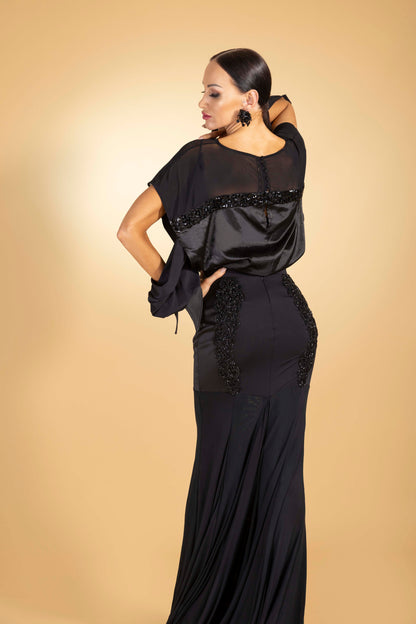 Beaded Mermaid Long Skirt