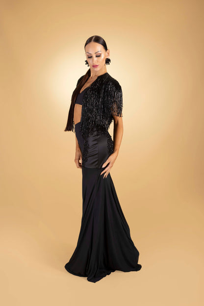 Beaded Fringe Jacket