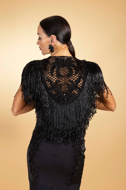Beaded Fringe Jacket
