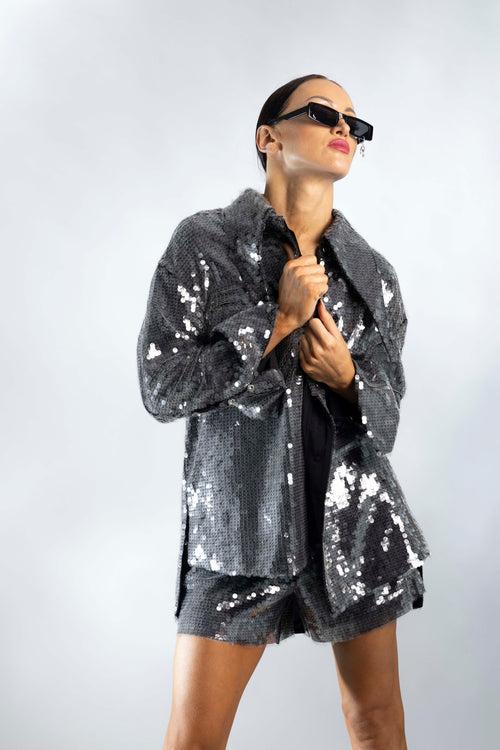 Aqua Long Sleeves Shirt