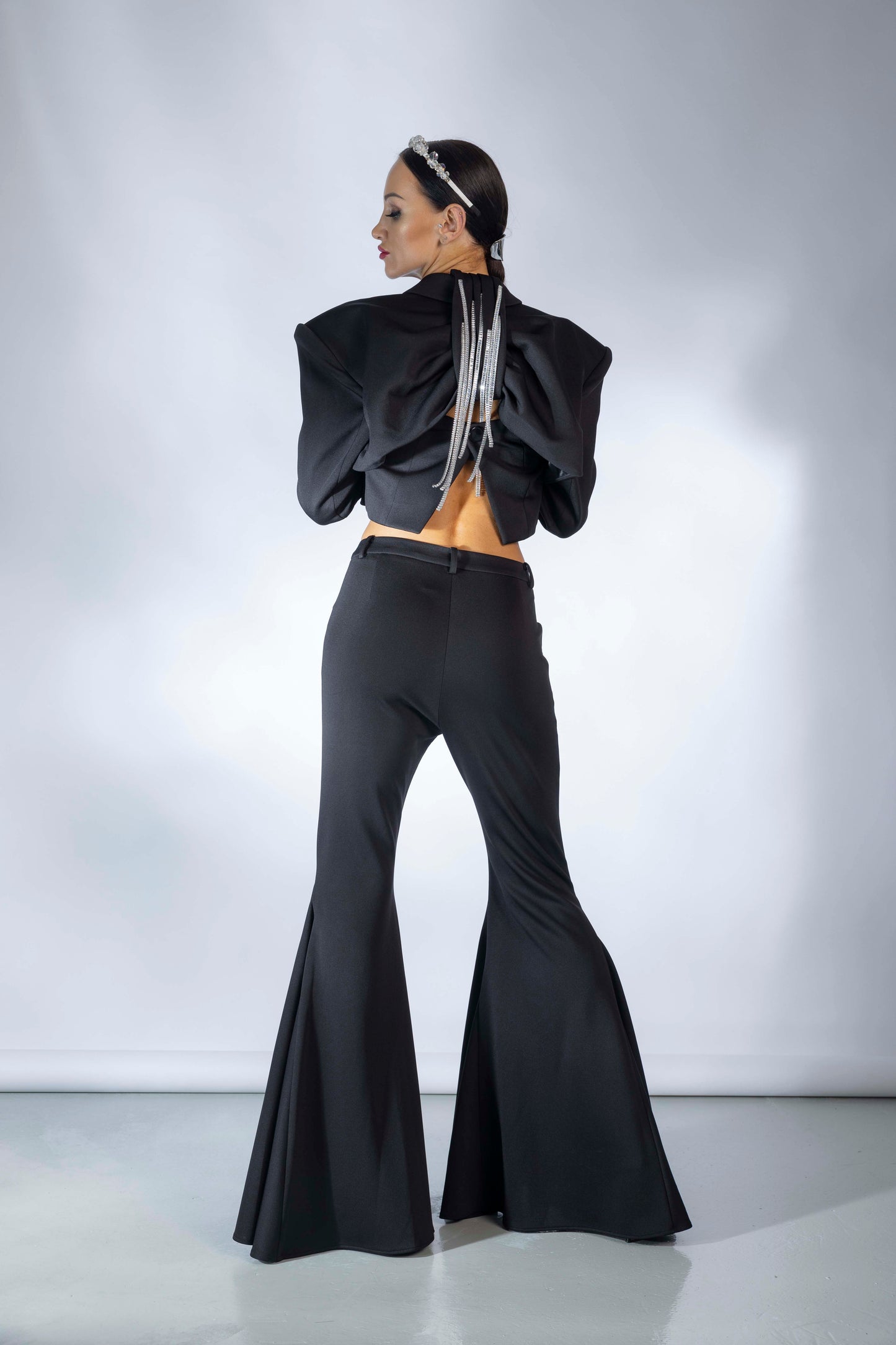 Ruffles Bell Bottoms Pants