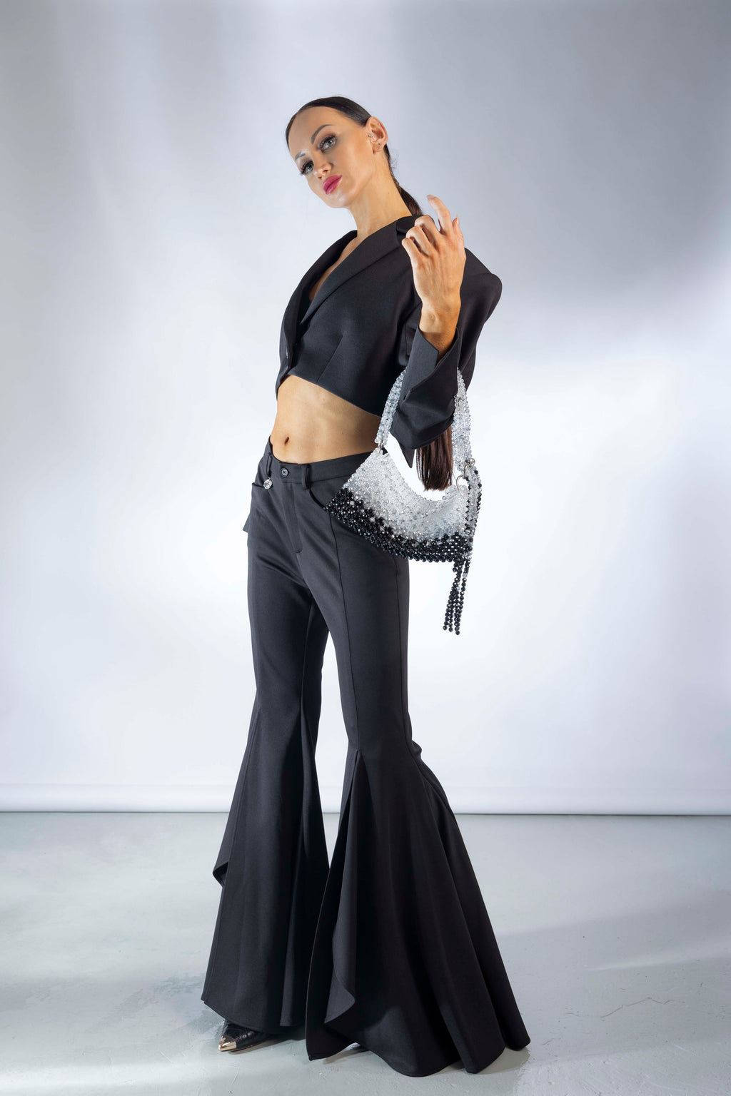 Ruffles Bell Bottoms Pants