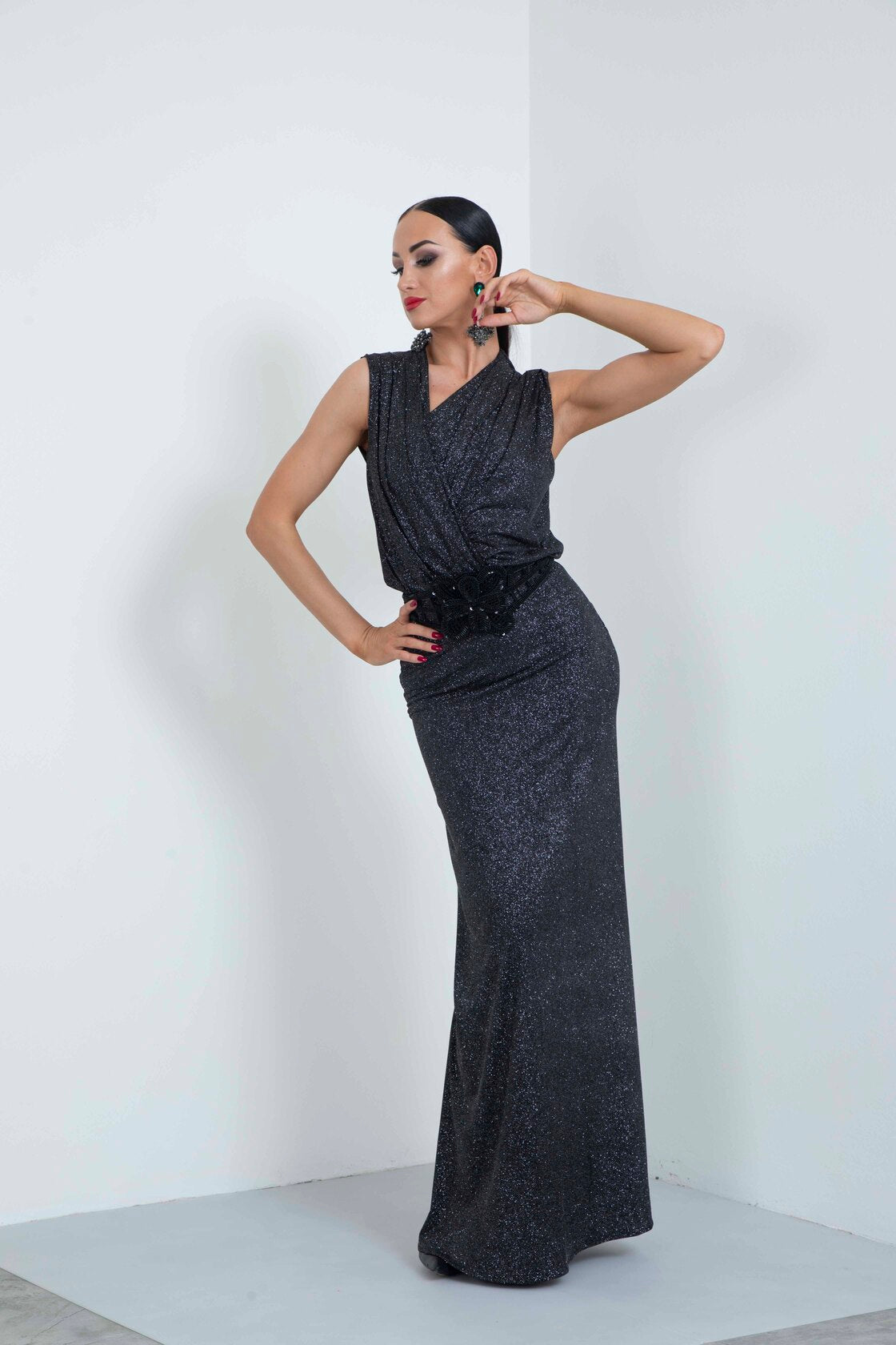 Asymmetric Sleeveless Moonlight Top