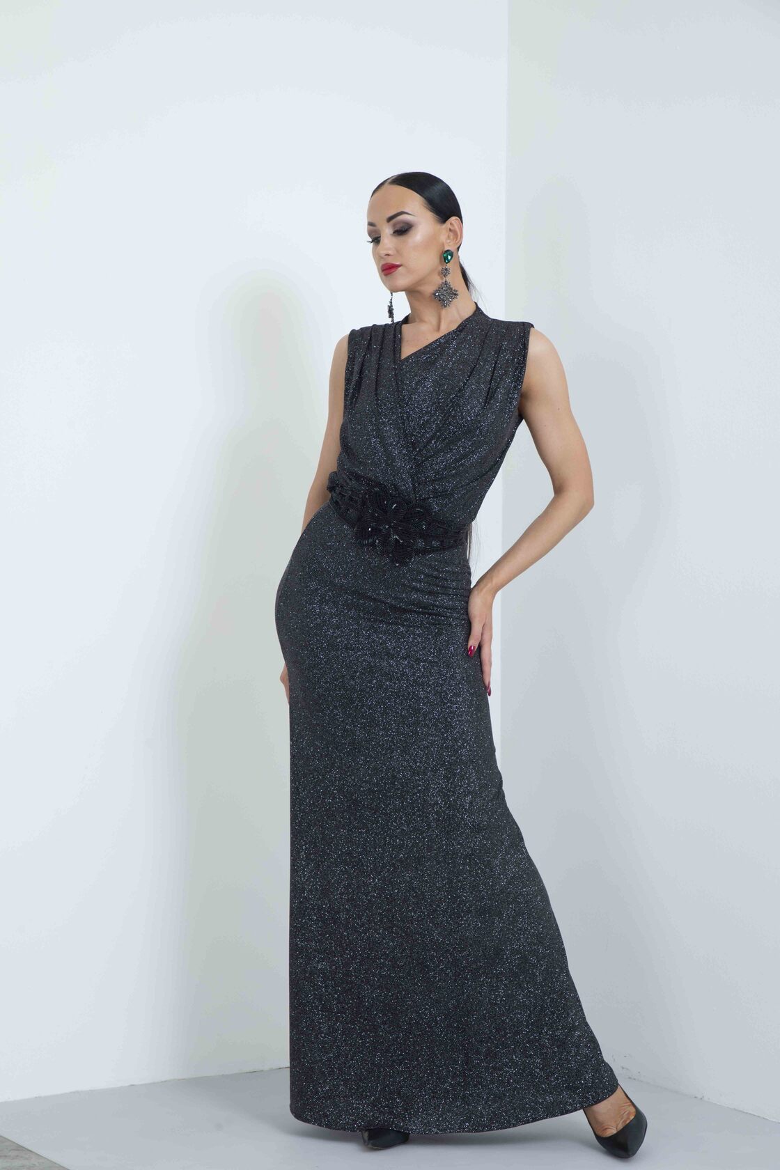 Pleated Moonlight Long Skirt