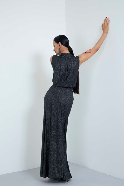 Asymmetric Sleeveless Moonlight Top