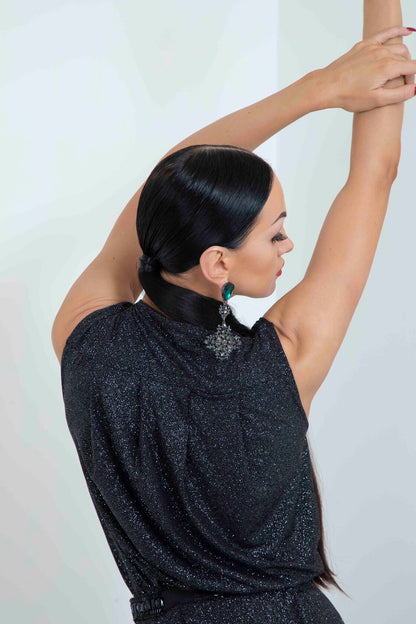 Asymmetric Sleeveless Moonlight Top