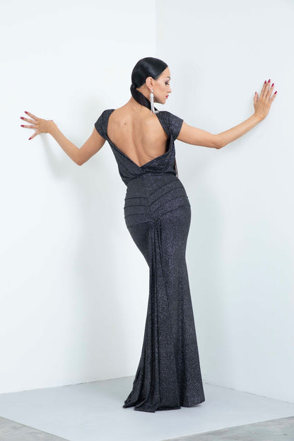 Box Pleated Moonlight Long Skirt