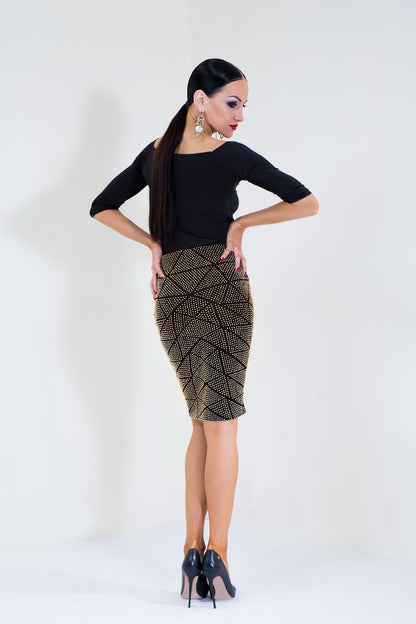 Hot Fixed Short Skirt